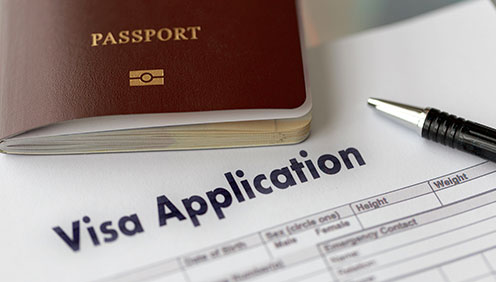 ビザ申請手続代行